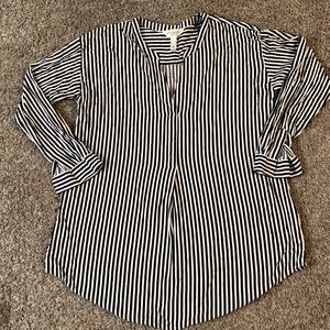 Pinstripe Blouse